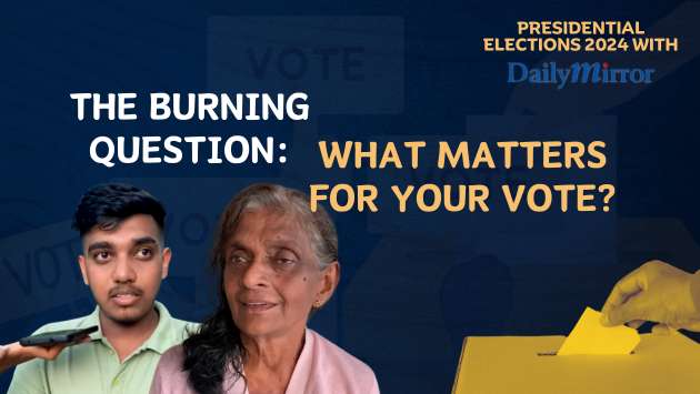 The Burning Question: What do people want from their vote?