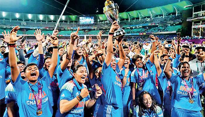 India win first Women’s World Cup