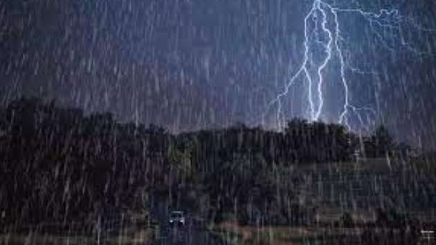 Thunderstorms and heavy rains on the cards
