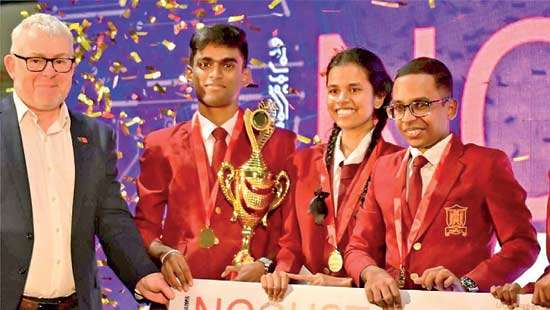 NCHS celebrates brightest young innovators in Sri Lanka