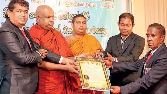 ‘Deshamanya’ award presented to Brigadier (Rtd) Pussewala Hewage