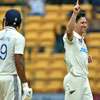 India all out for 46 against New Zealand in first Test