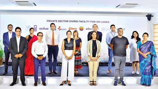 UNDP links with private sector, develops a giving facility