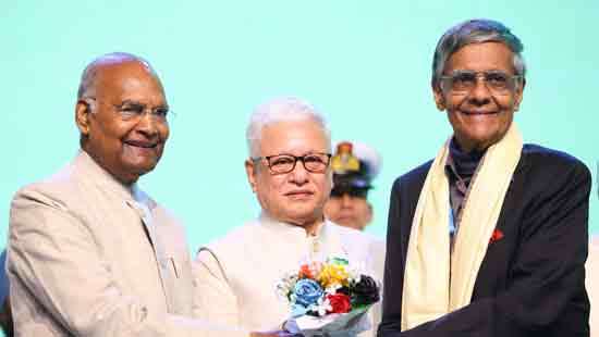 MIND Group Media Release  Prof Munasinghe Felicitated by Indian President at Billionaires for Peace Enclave  in Mumbai on 21 May 2026.