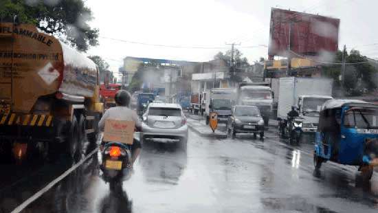 Rainy day in Colombo