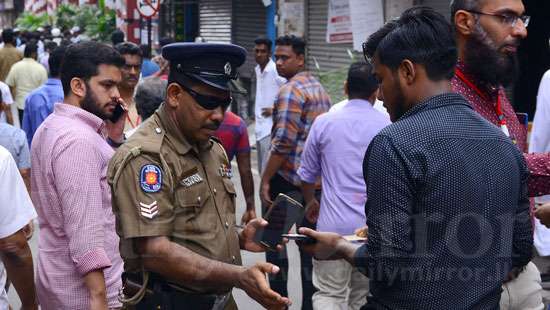 Friday prayers amidst security