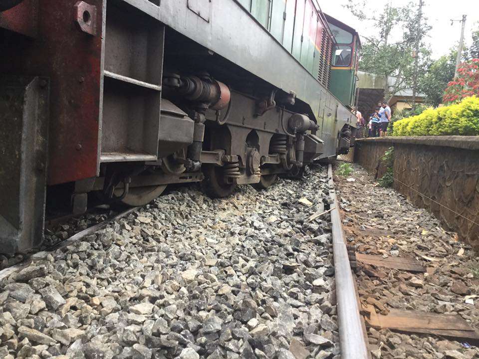 Derailment delays coastal line train services