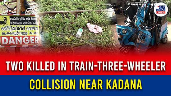 Two killed in train-three-wheeler collision near Kadana