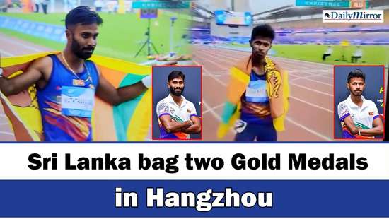Sri Lanka bag two Gold Medals in Hangzhou -