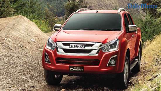 Sathosa Motors unveils next gen Isuzu D Max double cab at Colombo Motor Show 2019