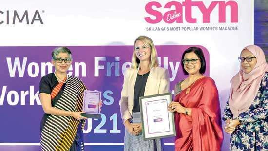 DFCC Bank recognised as one of Top Ten Women Friendly Workplaces in Sri Lanka