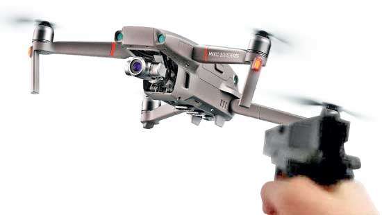 Drone shot down in Dalada Maligawa vicinity