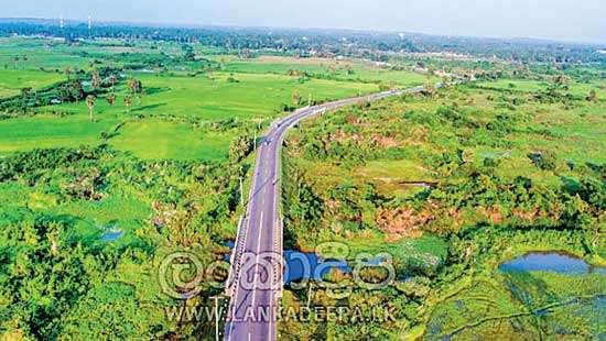 Recently upgraded road from Bibile to Chenkalady vested with public today