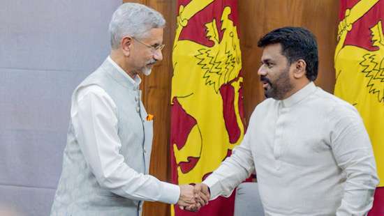 Indian-Foreign-Minister-meets-President-Dissanayake