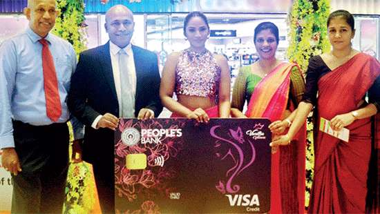 People’s Bank launches Vanitha Vasana credit card