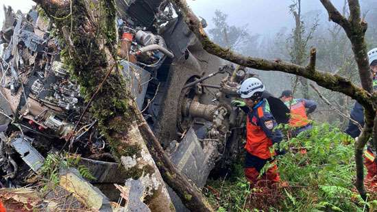 Taiwan’s top military official, 7 others die in Helicopter crash