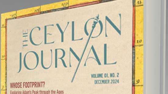 ‘The Ceylon Journal’ promises much with its 2nd issue