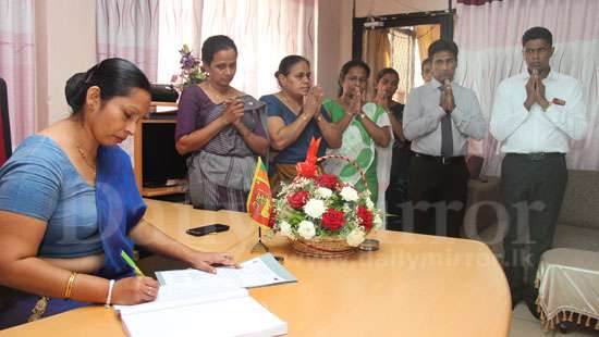 New principal of Samudradevi Balika Vidyalaya assumes duties