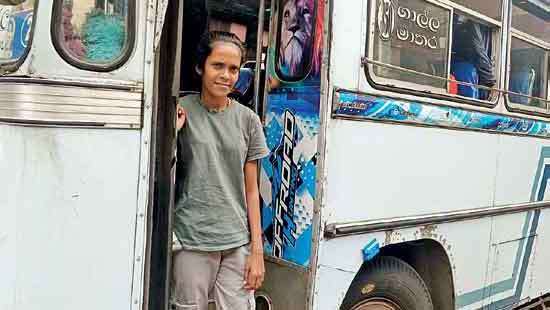 Asekala Maduwanthi does Rathgama proud ‘Queen’ in a world of male bus conductors