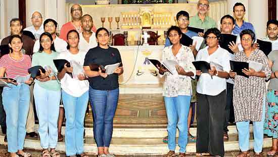 St. Mary’s  bambalapitiya carol service Christ Chose a Manger