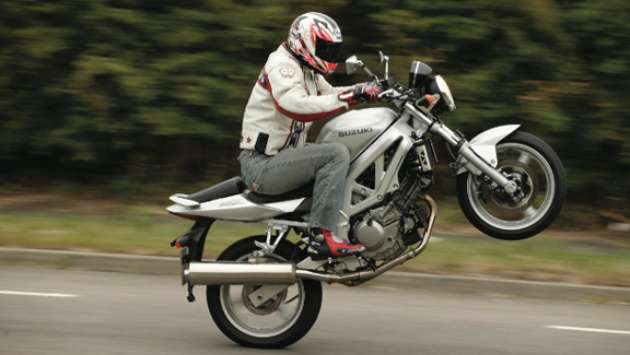 Rs. 55,000 fine for riding on single wheel