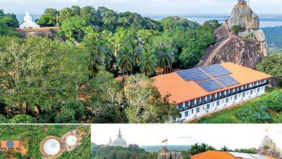 Hayleys Solar installs 80kW solar system at Mihintale Rajamaha Viharaya