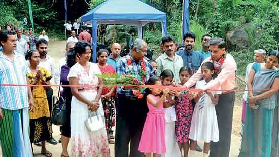 Professor Susantha Herath initiates causeway project for remote village