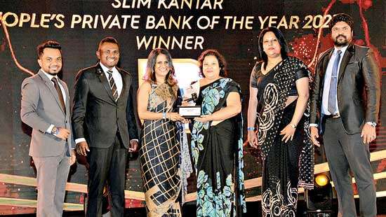 ComBank crowned as People’s Private Bank of the Year at SLIM Kantar People’s Awards
