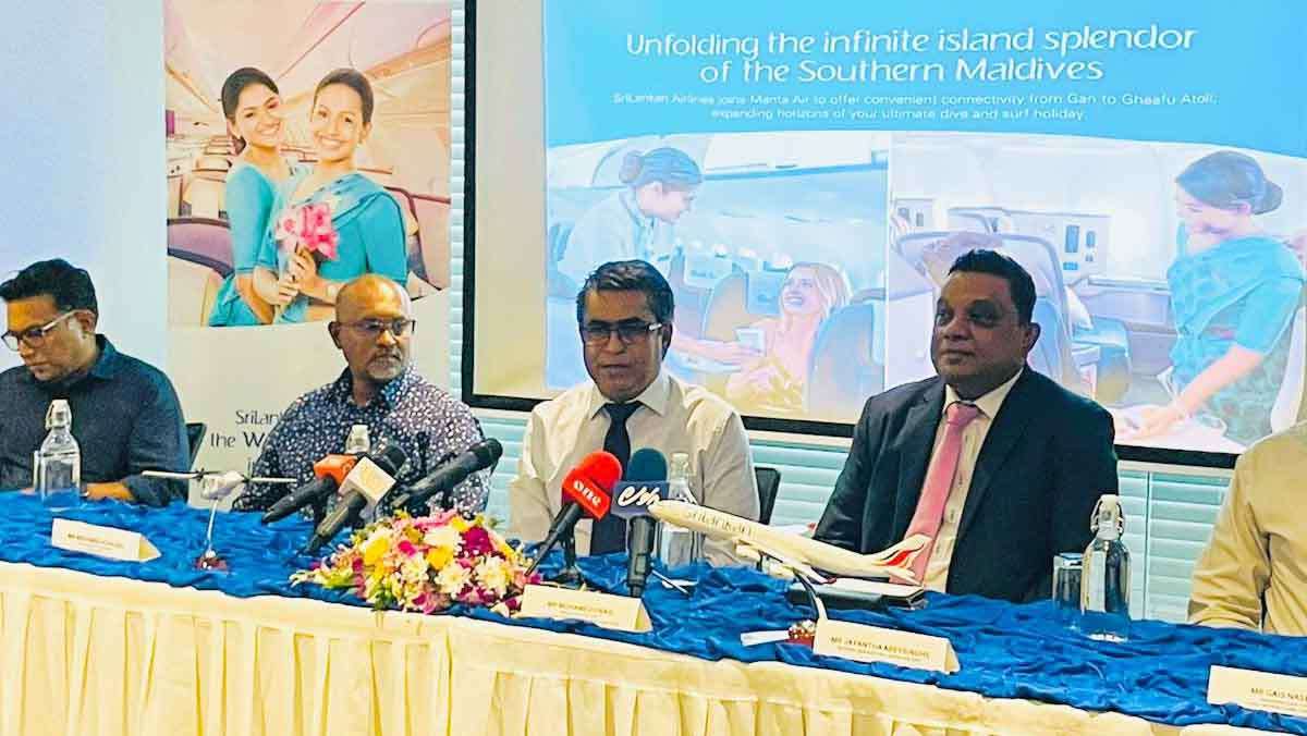 SriLankan Airlines partners with Manta Air