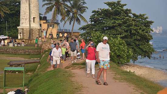 Increase in tourists to Galle