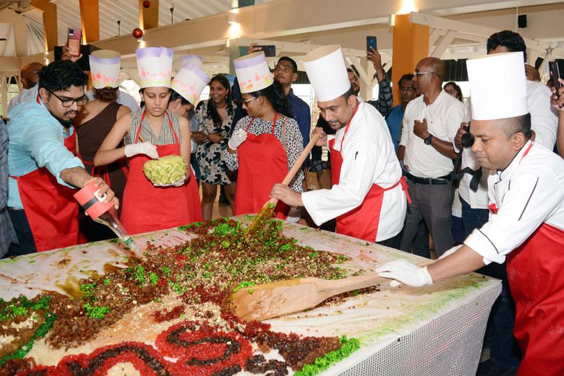 Hyatt Place Gurgaon Welcomes The Season With Cake Mixing Ceremony