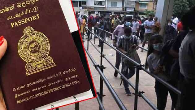 Immigration Dept. commences issuing newly imported ‘P’ series passports today