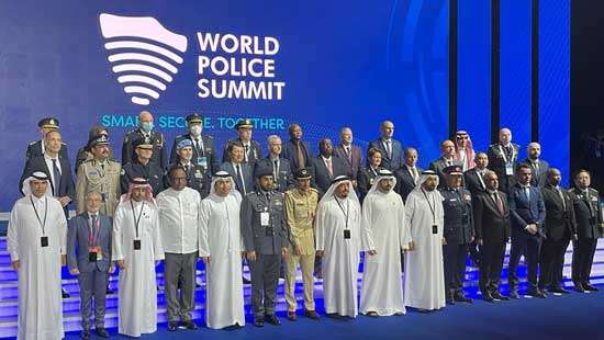 Minister Weerasekera at World Police Summit Forum in Dubai