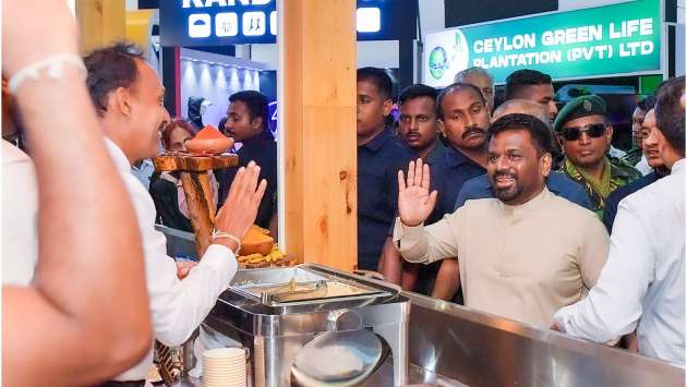 President attends Industry Expo 2025 at BMICH