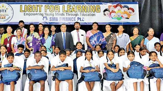 SMB Finance illuminates ‘Light for Learning’ at Sri Gunananda Vidyalaya