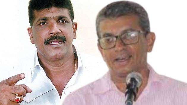 Deputy Minister Ratna Gamage, SJB MP Wedaarachchi engage in showdown