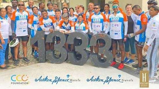 Heritance Hotels & Resorts and Aitken Spence Travels Partner with CCC Foundation to Champion Mental Health Through 1333 Bikeathon