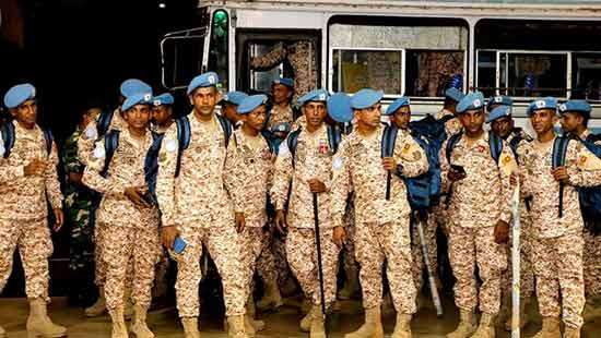 Leaving for UN Peacekeeping in Mali