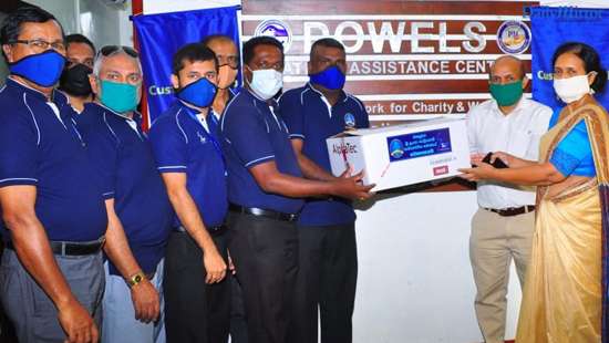 Sri Lanka Telecom customer club Kandy donates PPEs