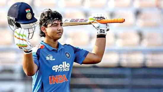 14-year old opener slams 171 with 14 sixes Indians in smashing show at U-19 Asia Cup opener