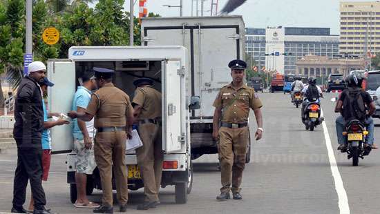 Security forces on alert