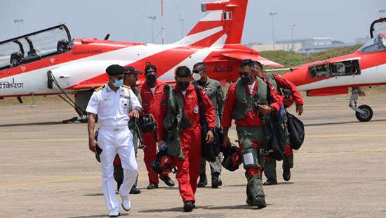 Indian Air Force here for Aerobatic Display