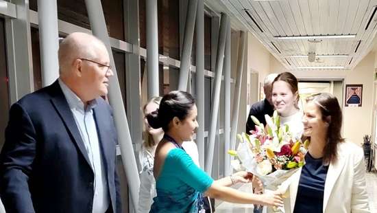 Former Australian Prime Minister Scott Morrison in Sri Lanka for summit