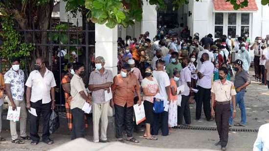 Waiting for their medicines...