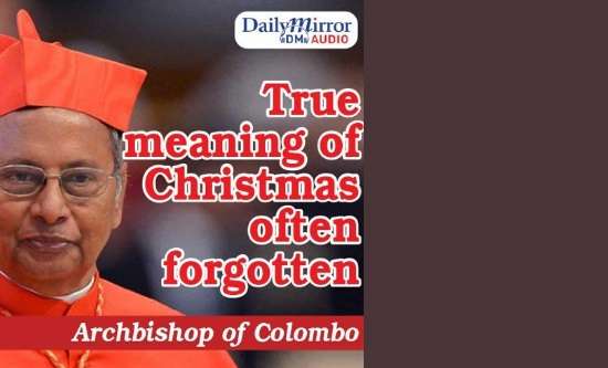True meaning of Christmas often forgotten