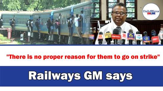 ’’There is no proper reason for them to go on strike’’Railways GM says