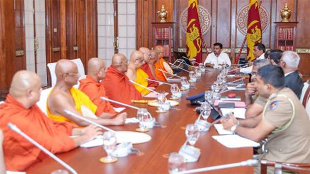BIA arrest of monks: President convenes urgent meeting