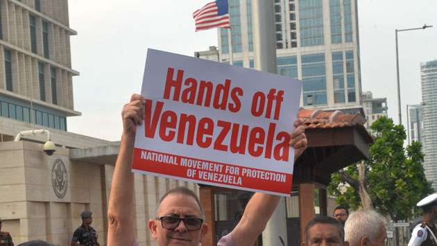 Protest over Maduro