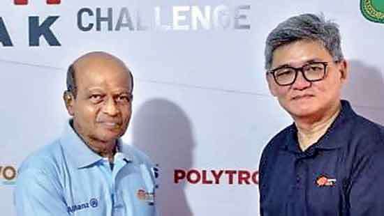 Ajith Wijayasinghe honoured with Asian badminton award