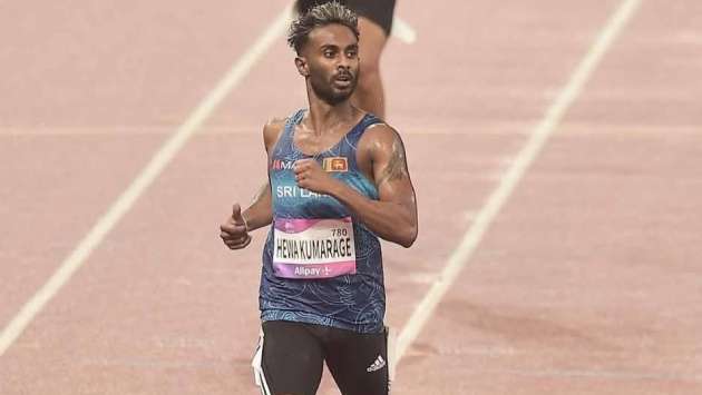Kalinga Kumarage wins bronze at Asian Athletics Championship